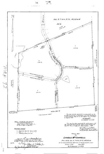 Click to see Parcel Map Book 1, pg. 72 (1970) of Nevada County Recorders Parcel Maps Book 1