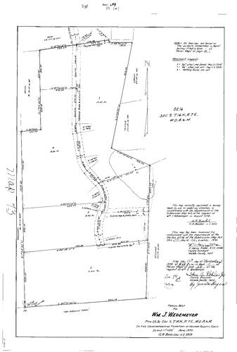 Click to see Parcel Map Book 1, pg. 73 (1970) of Nevada County Recorders Parcel Maps Book 1