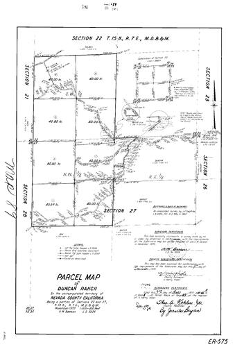 Click to see Parcel Map Book 1, pg. 89 (1970) of Nevada County Recorders Parcel Maps Book 1