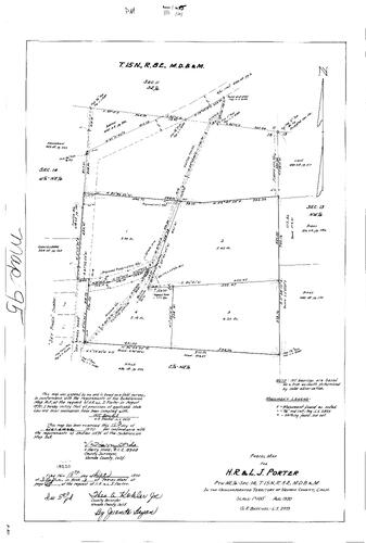 Click to see Parcel Map Book 1, pg. 95 (1970) of Nevada County Recorders Parcel Maps Book 1