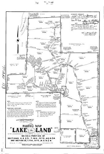 Click to see Parcel Map Book 1, pg. 113 (1971) of Nevada County Recorders Parcel Maps Book 1