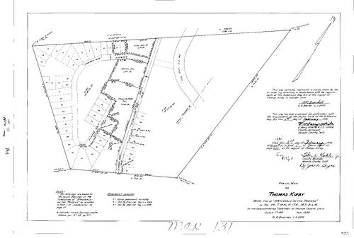 Click to see Parcel Map Book 1, pg. 131 (1971) of Nevada County Recorders Parcel Maps Book 1