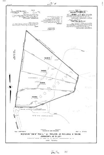 Click to see Parcel Map Book 1, pg. 167 (1971) of Nevada County Recorders Parcel Maps Book 1
