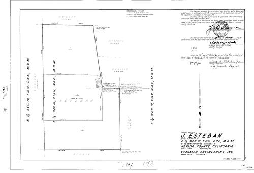 Click to see Parcel Map Book 1, pg. 173 (1971) of Nevada County Recorders Parcel Maps Book 1