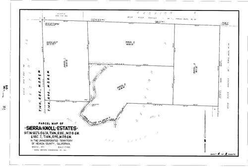 Click to see Parcel Map Book 1, pg. 180 (1971) of Nevada County Recorders Parcel Maps Book 1