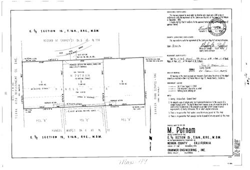 Click to see Parcel Map Book 10, pg. 49 (1976) of Nevada County Recorders Parcel Maps Book 10
