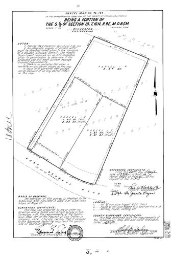 Click to see Parcel Map Book 10, pg. 81 (1976) of Nevada County Recorders Parcel Maps Book 10