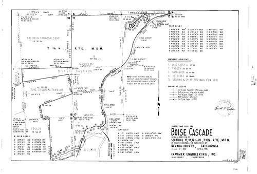 Click to see Parcel Map Book 10, pg. 109 (1976) of Nevada County Recorders Parcel Maps Book 10