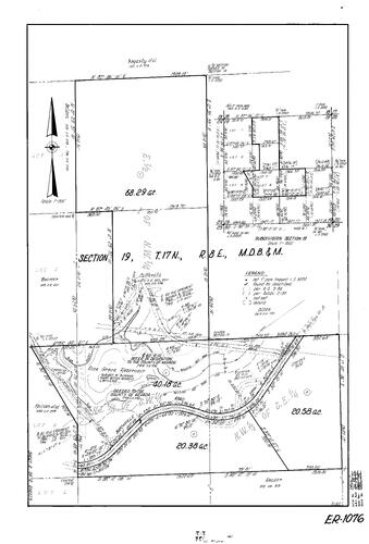 Click to see Parcel Map Book 10, pg. 126 (1976) of Nevada County Recorders Parcel Maps Book 10