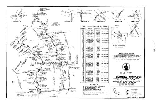 Click to see Parcel Map Book 10, pg. 133 (1976) of Nevada County Recorders Parcel Maps Book 10
