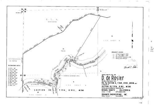 Click to see Parcel Map Book 10, pg. 212 (1976) of Nevada County Recorders Parcel Maps Book 10