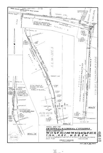 Click to see Parcel Map Book 10, pg. 228 (1976) of Nevada County Recorders Parcel Maps Book 10