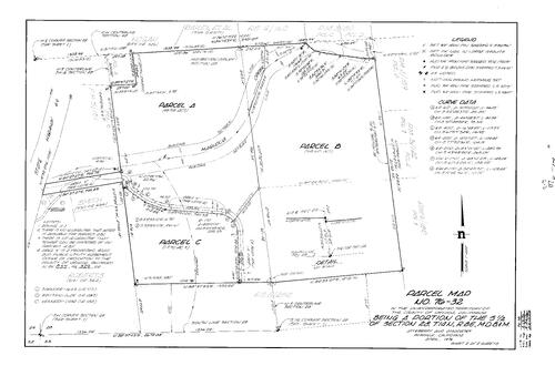 Click to see Parcel Map Book 11, pg. 20 (1977) of Nevada County Recorders Parcel Maps Book 11