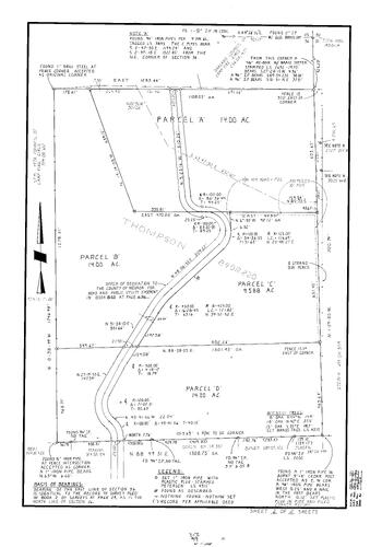 Click to see Parcel Map Book 11, pg.66 (1977) of Nevada County Recorders Parcel Maps Book 11