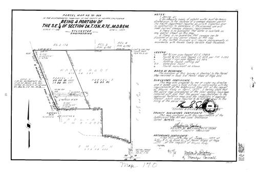 Click to see Parcel Map Book 11, pg. 170 (1977) of Nevada County Recorders Parcel Maps Book 11