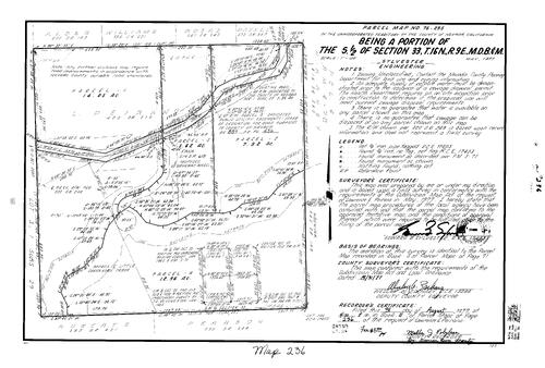 Click to see Parcel Map Book 11, pg. 236 (1977) of Nevada County Recorders Parcel Maps Book 11