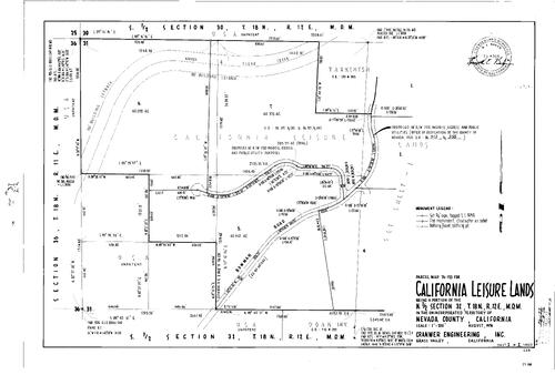 Click to see Parcel Map Book 12, pg. 37 (1977) of Nevada County Recorders Parcel Maps Book 12
