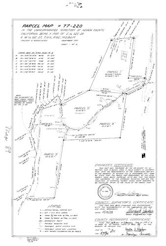 Click to see Parcel Map Book 12, pg. 89 (1978) of Nevada County Recorders Parcel Maps Book 12