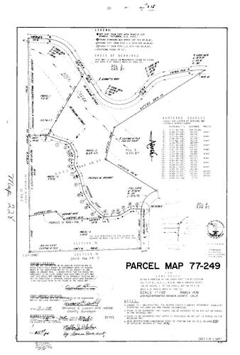 Click to see Parcel Map Book 12, pg. 228 (1978) of Nevada County Recorders Parcel Maps Book 12