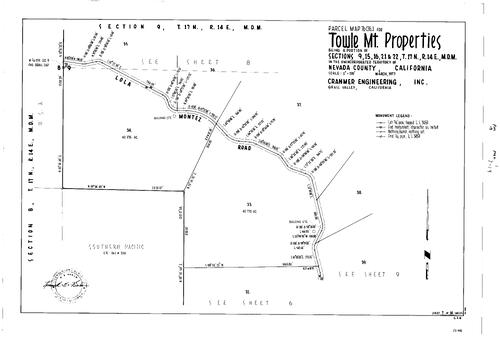 Click to see Parcel Map Book 13, pg. 1 (1978) of Nevada County Recorders Parcel Maps Book 13