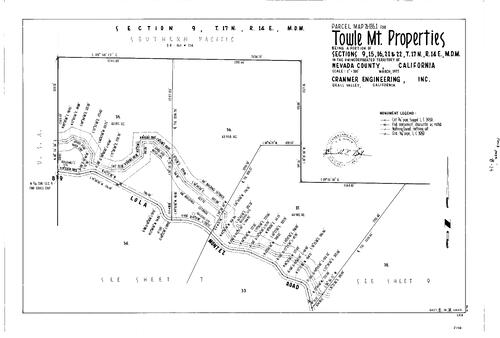 Click to see Parcel Map Book 13, pg. 1 (1978) of Nevada County Recorders Parcel Maps Book 13