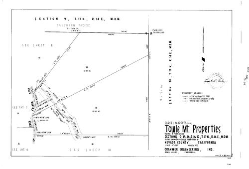Click to see Parcel Map Book 13, pg. 1 (1978) of Nevada County Recorders Parcel Maps Book 13