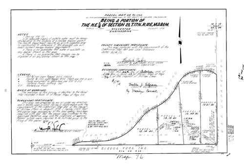 Click to see Parcel Map Book 13, pg. 76 (1978) of Nevada County Recorders Parcel Maps Book 13