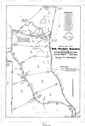 Click to see Parcel Map Book 13, pg. 88 (1978) of Nevada County Recorders Parcel Maps Book 13