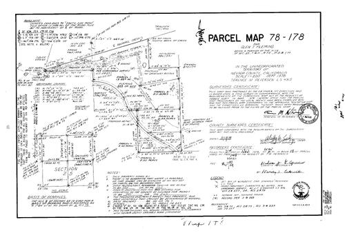 Click to see Parcel Map Book 13, pg. 148 (1978) of Nevada County Recorders Parcel Maps Book 13