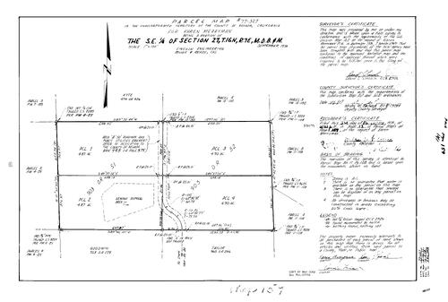Click to see Parcel Map Book 13, pg. 159 (1978) of Nevada County Recorders Parcel Maps Book 13