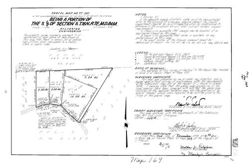 Click to see Parcel Map Book 13, pg. 169 (1978) of Nevada County Recorders Parcel Maps Book 13