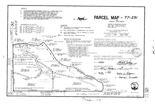 Click to see Parcel Map Book 14, pg. 14 (1979) of Nevada County Recorders Parcel Maps Book 14