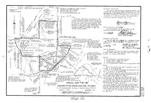 Click to see Parcel Map Book 14, pg. 26 (1979) of Nevada County Recorders Parcel Maps Book 14