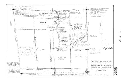 Click to see Parcel Map Book 14, pg. 54 (1979) of Nevada County Recorders Parcel Maps Book 14