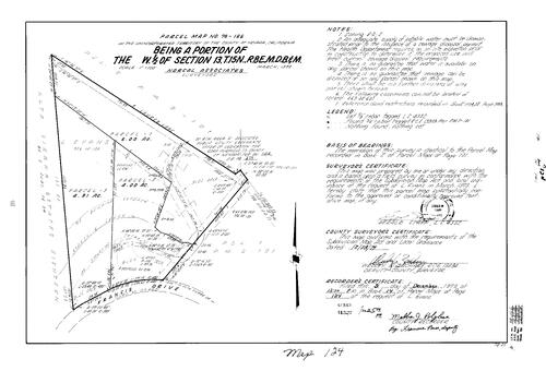 Click to see Parcel Map Book 14, pg. 124 (1979) of Nevada County Recorders Parcel Maps Book 14