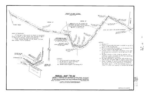 Click to see Parcel Map Book 14, pg. 162 (1980) of Nevada County Recorders Parcel Maps Book 14
