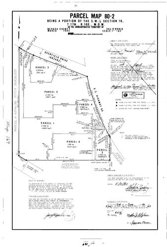 Click to see Parcel Map Book 14, pg. 169 (1980) of Nevada County Recorders Parcel Maps Book 14