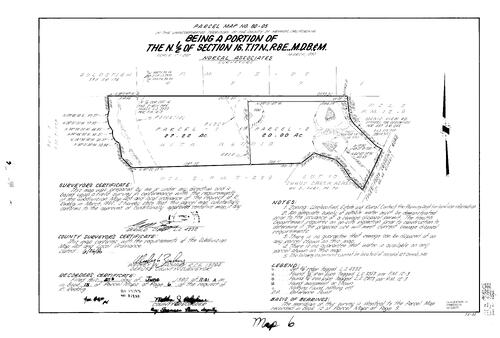 Click to see Parcel Map Book 15, pg. 6 (1980) of Nevada County Recorders Parcel Maps Book 15