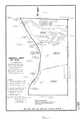 Click to see Parcel Map Book 15, pg. 20 (1980) of Nevada County Recorders Parcel Maps Book 15