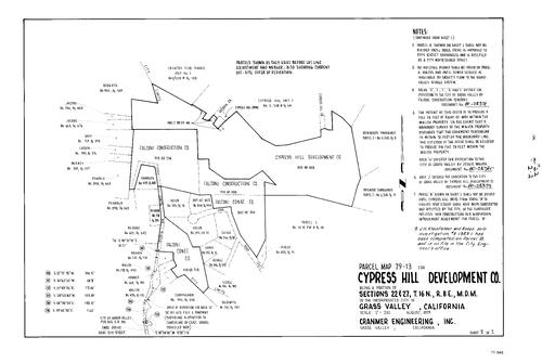 Click to see Parcel Map Book 15, pg. 22 (1980) of Nevada County Recorders Parcel Maps Book 15