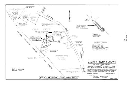 Click to see Parcel Map Book 15, pg. 33 (1980) of Nevada County Recorders Parcel Maps Book 15