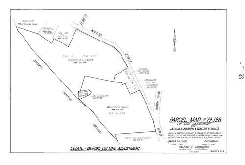 Click to see Parcel Map Book 15, pg. 33 (1980) of Nevada County Recorders Parcel Maps Book 15