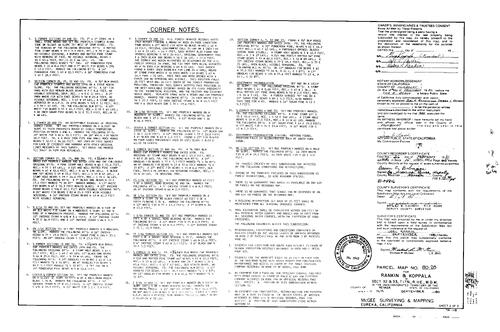 Click to see Parcel Map Book 15, pg. 65 (1981) of Nevada County Recorders Parcel Maps Book 15