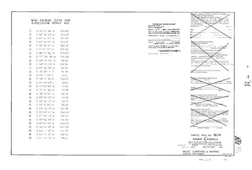 Click to see Parcel Map Book 15, pg. 65 (1981) of Nevada County Recorders Parcel Maps Book 15
