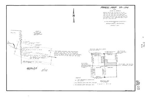 Click to see Parcel Map Book 15, pg. 77 (1981) of Nevada County Recorders Parcel Maps Book 15