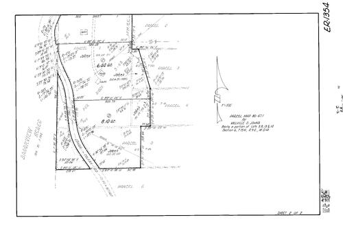 Click to see Parcel Map Book 15, pg. 88 (1981) of Nevada County Recorders Parcel Maps Book 15