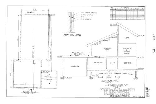 Click to see Parcel Map Book 15, pg. 116 (1981) of Nevada County Recorders Parcel Maps Book 15