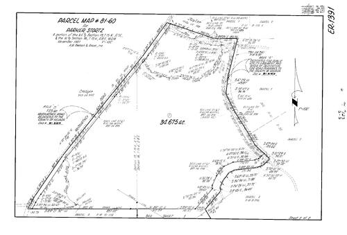 Click to see Parcel Map Book 15, pg. 123 (1981) of Nevada County Recorders Parcel Maps Book 15