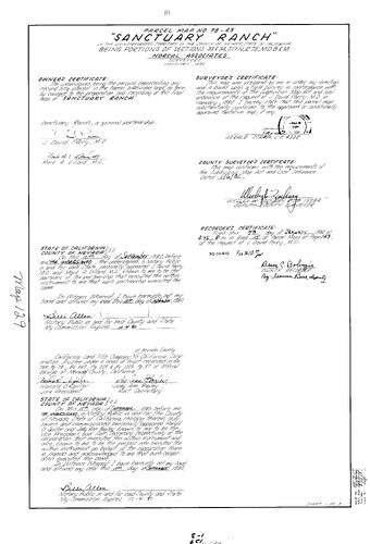 Click to see Parcel Map Book 15, pg. 129 (1982) of Nevada County Recorders Parcel Maps Book 15