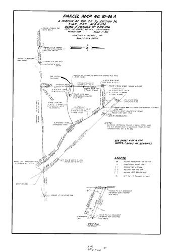 Click to see Parcel Map Book 16, pg. 24 (1982) of Nevada County Recorders Parcel Maps Book 16